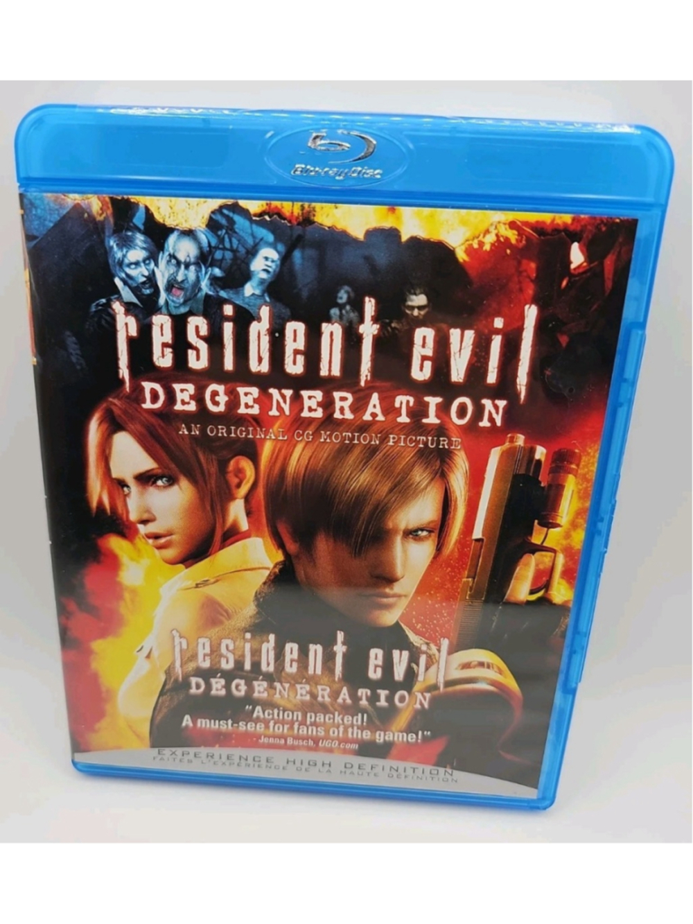 Resident Evil: Degeneration (Blu-ray, 2008, Region A B C) New